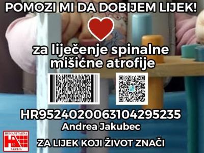 Sredstva za liječenje Lorene još nisu prikupljena, roditelji mole za pomoć